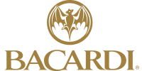 Bacardi Corporate Logo Gold